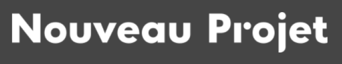NOUVEAU PROJET