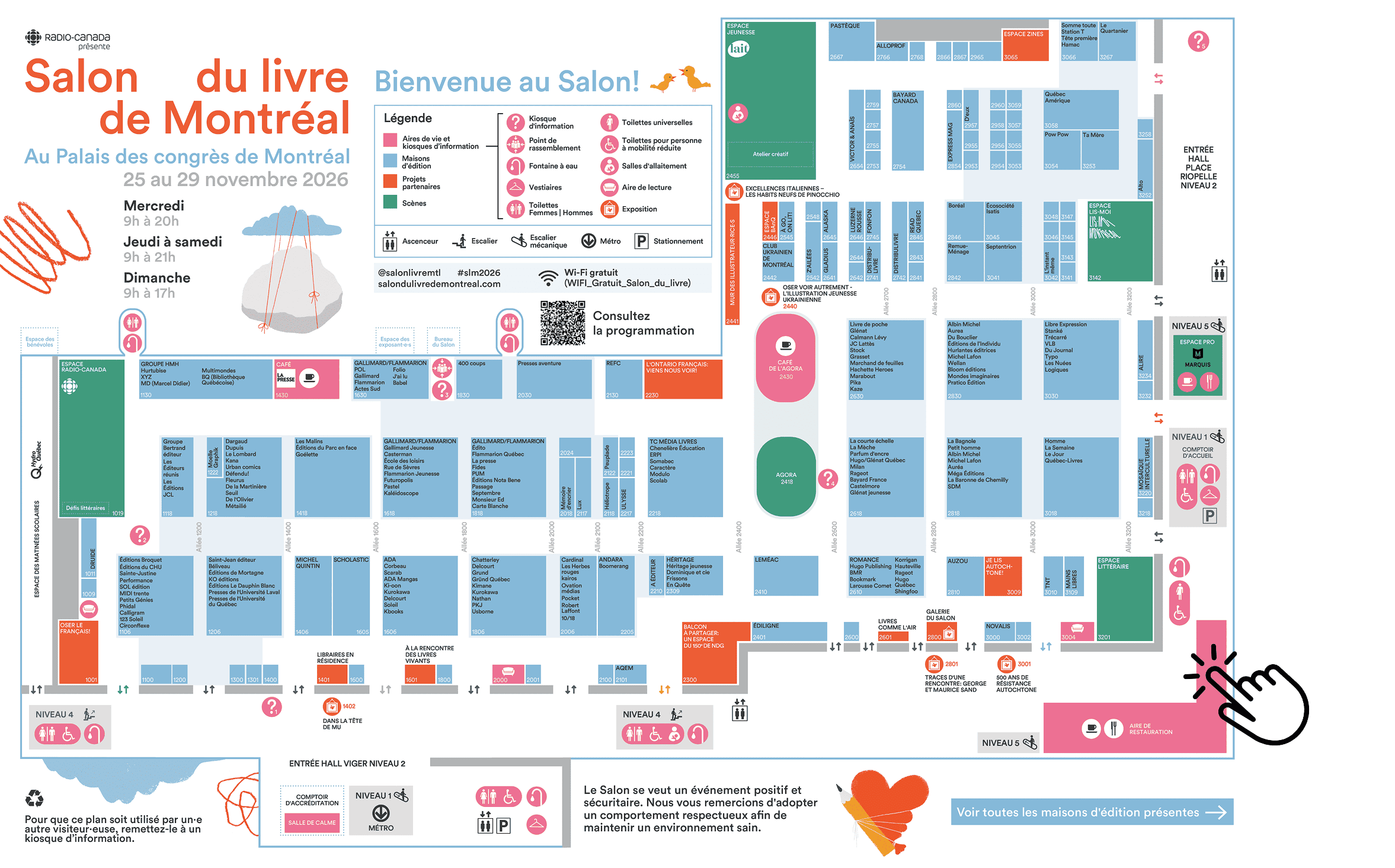 Plan du Salon 2026