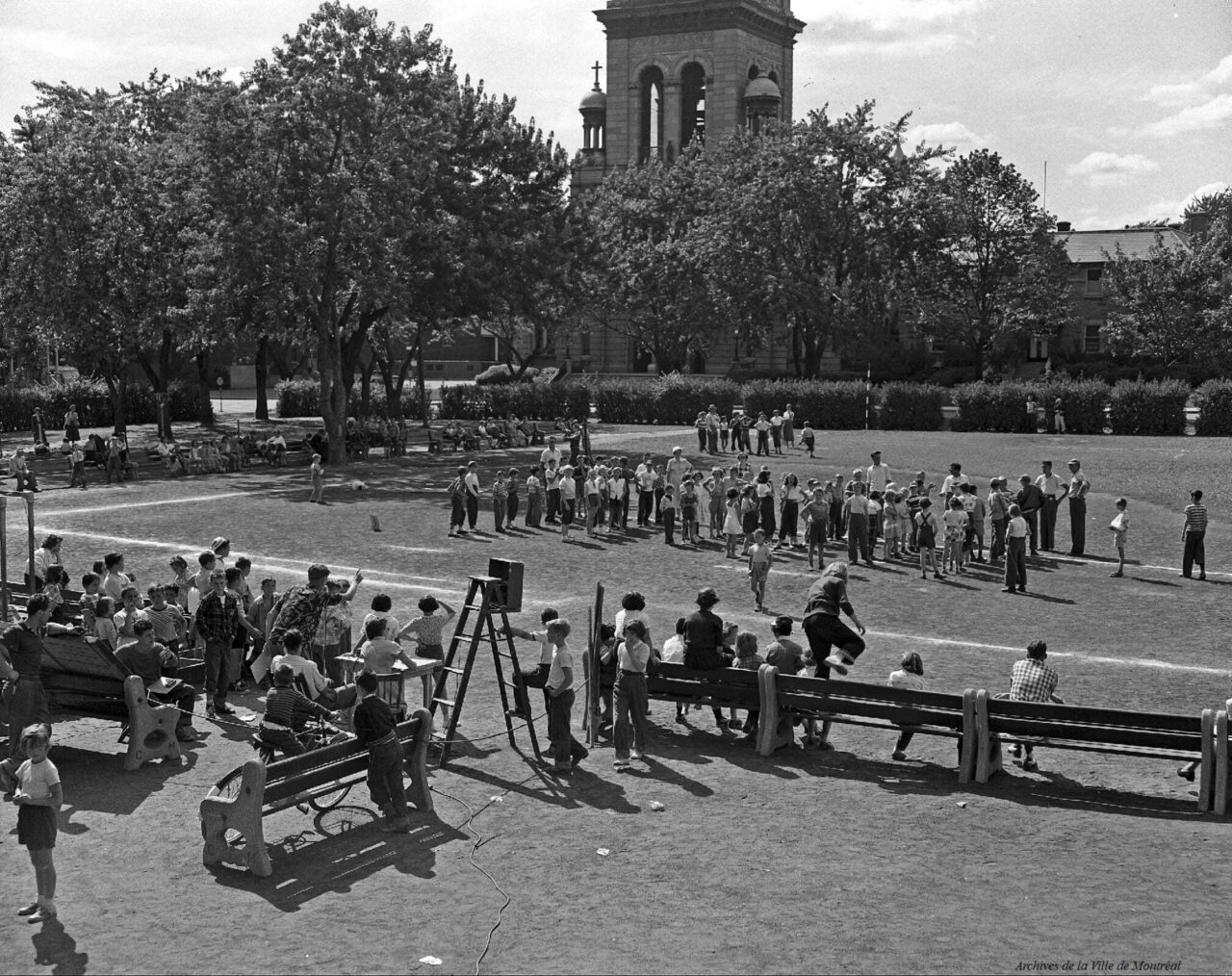 2 1953 Olympiades NDG PARCNDG Archivesde Montreal 1